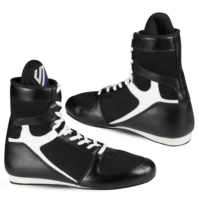 Boxing Shoes Black/White White/Black For Professionals And Beginners (SI-1128)