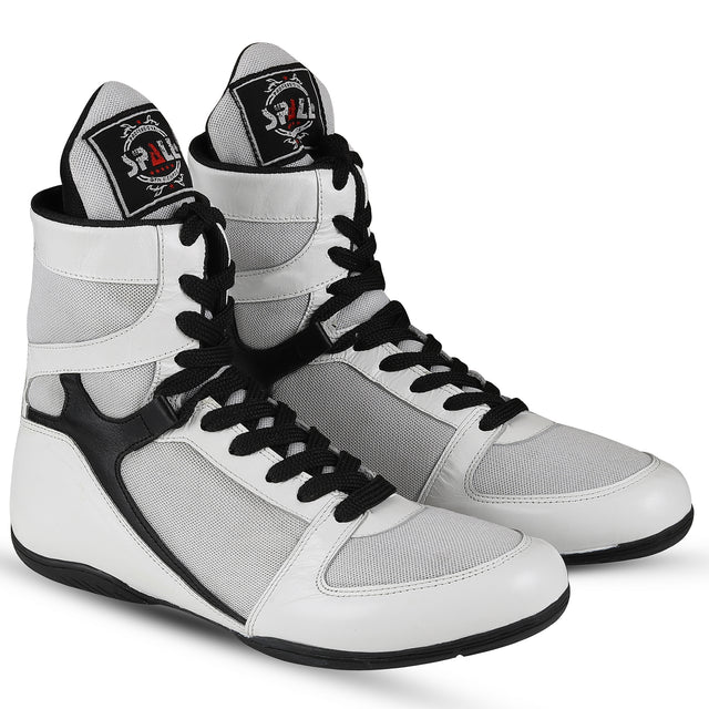 Boxing Shoes Black/White White/Black For Professionals And Beginners (SI-1128)