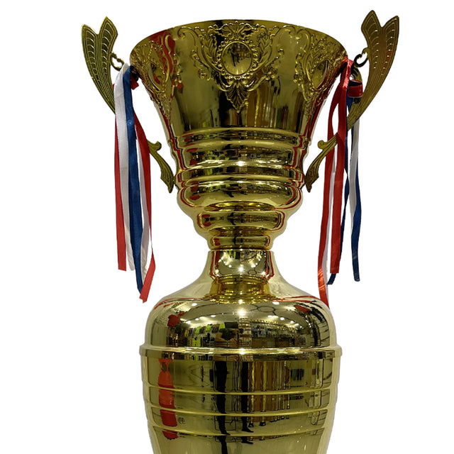 Trophy Cup With Black Base Size 80 cm Color Gold For School Ceremony Appreciation Gift Sports Tournaments Competitions Sport Awards