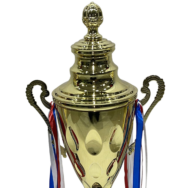 Trophy Set 3 Pcs Color Gold 62 cm 55 cm 48 cm For Competitions Honor Game Sports Match School Appreciation Gifts Sports Tournaments