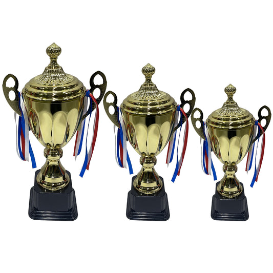 Trophies Set Gold Plastic Awards Trophies For Party Decorations Party Favors School Awards Game Prize And Appreciation Gifts