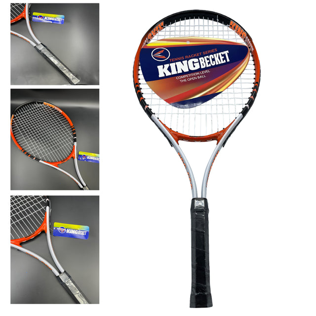 Tennis Rackets Super Value Set with Pre Strung Comfortable Handle 27'' Tennis Racquet for Beginner And Professionals