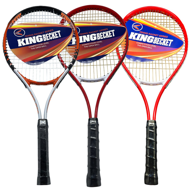 Tennis Rackets Super Value Set with Pre Strung Comfortable Handle 27'' Tennis Racquet for Beginner And Professionals