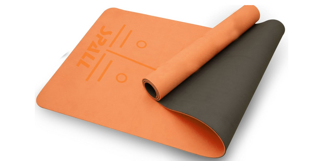 6MM Yoga Mat with Carrying Bag, Non Skid TPE Yoga Matters for Pilates