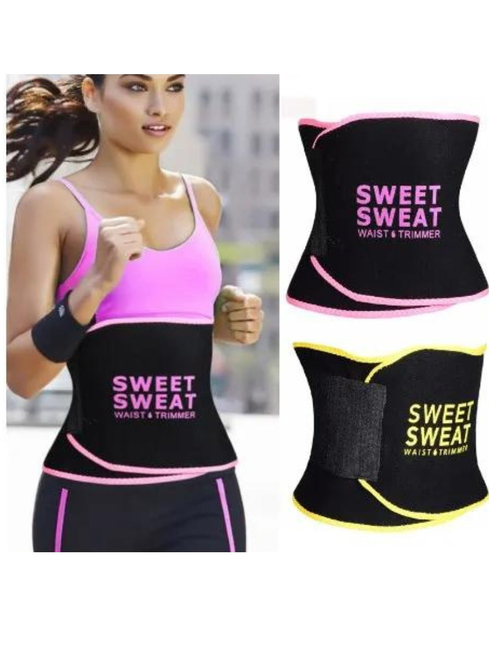 Sweat Waist Trimmer For Women And Men Sweat Band Waist Trainer For High Intensity Training And Workout