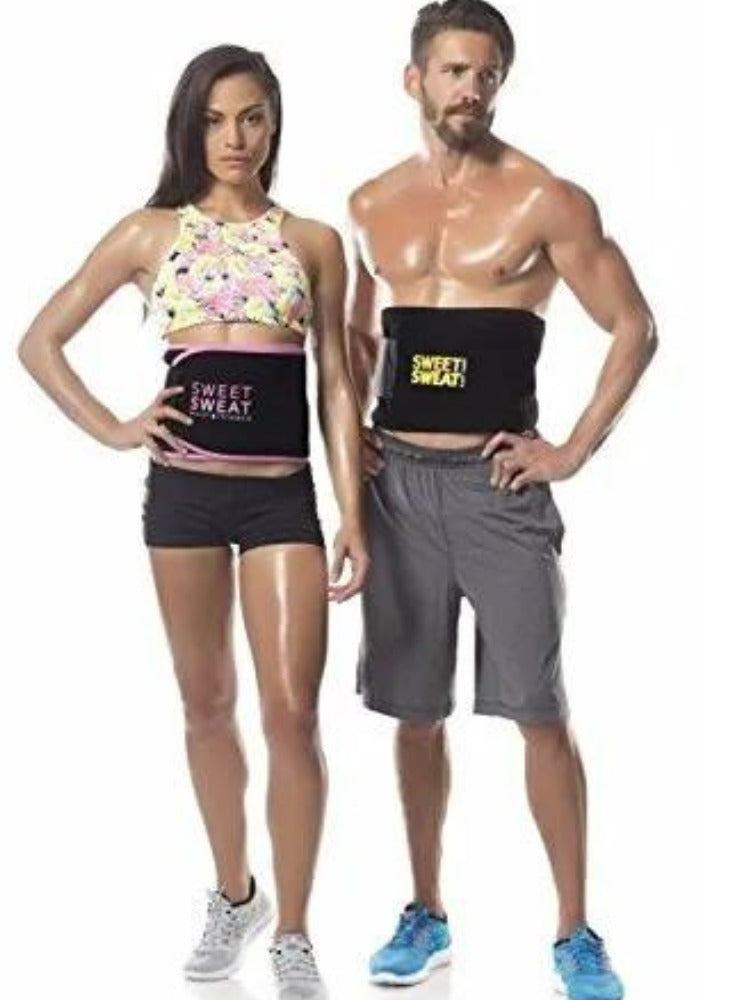 Sweat Waist Trimmer For Women And Men Sweat Band Waist Trainer For High Intensity Training And Workout