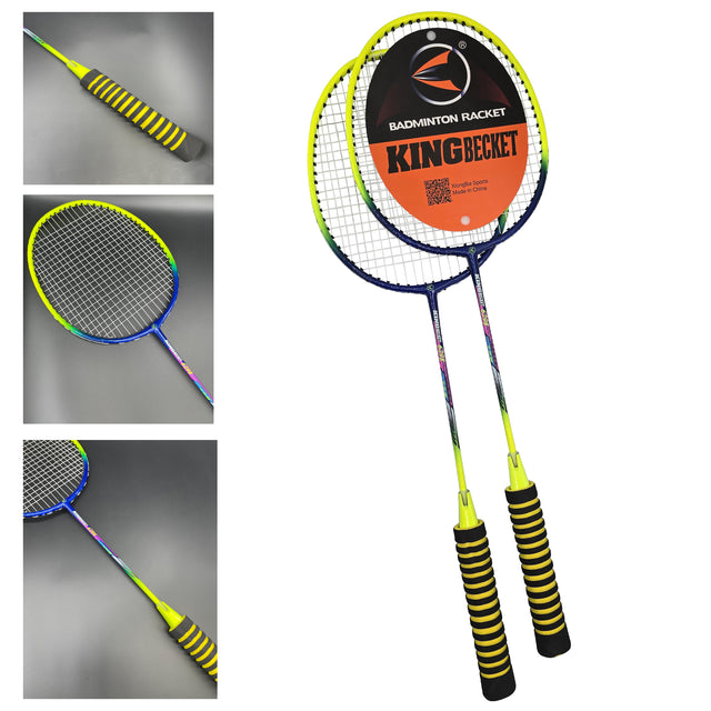 Badminton Rocket With Grip Soft Handles Smash Power Frame With Free Full Cover Ultra Light Weight Carbon Fiber Single High Grade Perfect For Men And Women