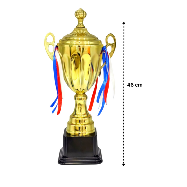 Set of 3 Gold Trophies – 52/46/41cm | Premium Awards 4072