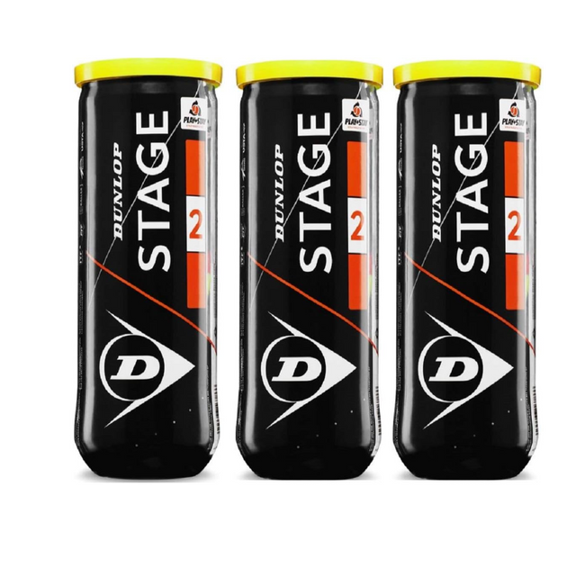 DUNLOP TENNIS BALL STAGE 2 ORANGE