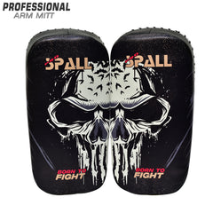 Arm Mitt Kicking Thai Pad Blue Red Black for Boxing Taekwondo Muay Thai MMA Kickboxing Fitness Martial Arts Sports Indoor and Outdoor Training for Men and Women By SPALL(SI-1570)