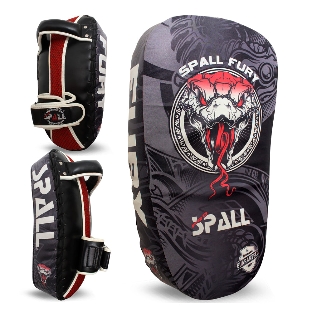 Kick Pad Pair Punching Pad Curved Strike Shield For Women And Men MMA Kickboxing Muay Thai Sparring Training(SI-1560)