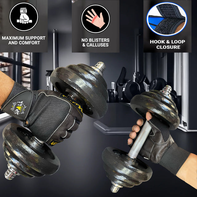 Weight Lifting Leather Gloves Short Strap Power Lifting Gloves Strong Grip palm Exercise Fitness Strength Gloves Home Gym (201)