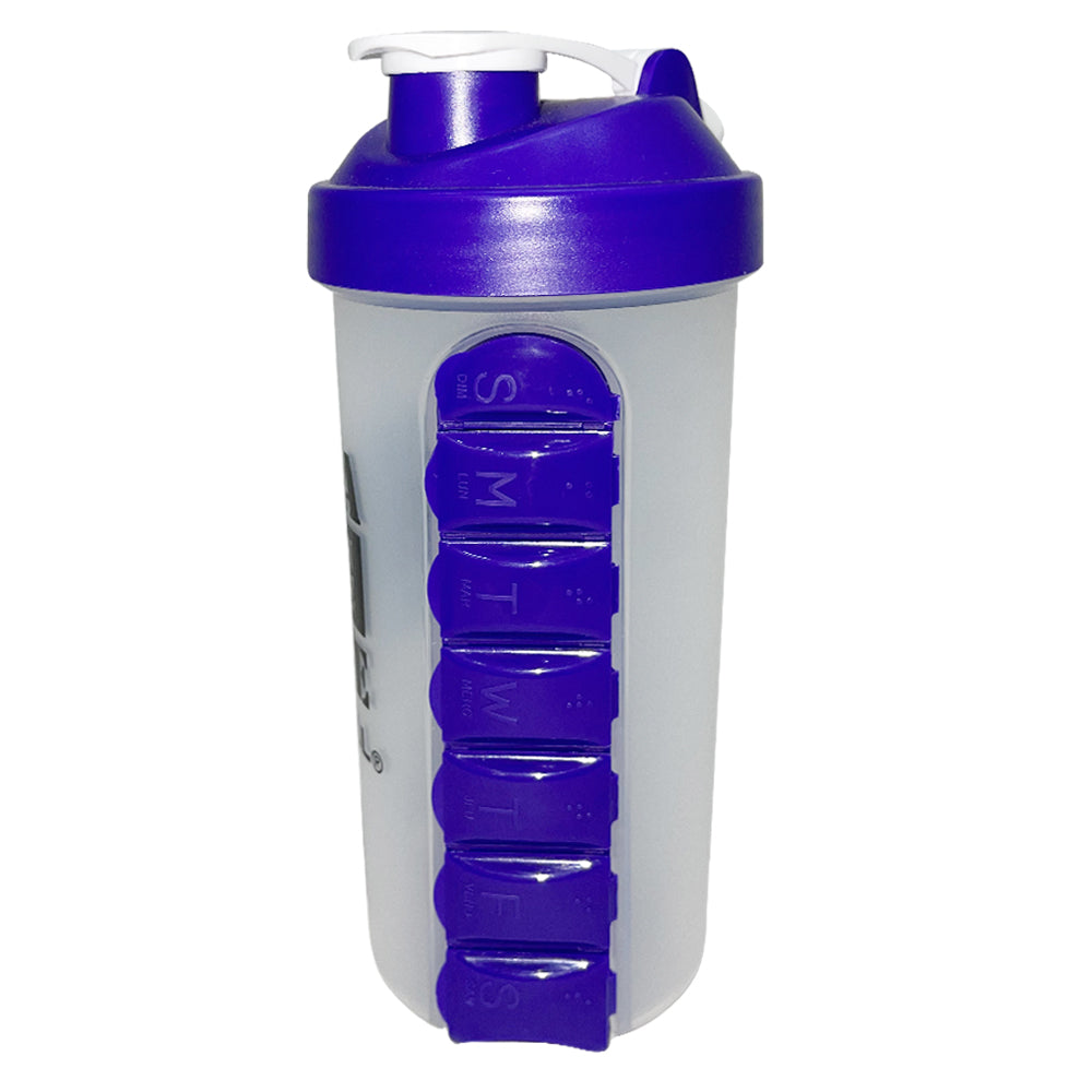 Spall Water Bottle Leak Proof Drink Bottle With Protein Shaker For Fitness Cycling Gym Champing Workout Outdoor Sports