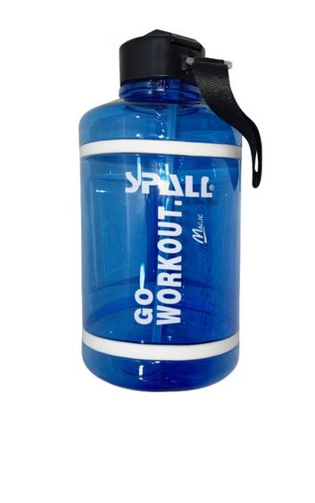 Spall Water Bottle Half Gallon Leak Proof Water Jug With Handle For Students Fitness Gym And Outdoor Sports For Men Women And Kids