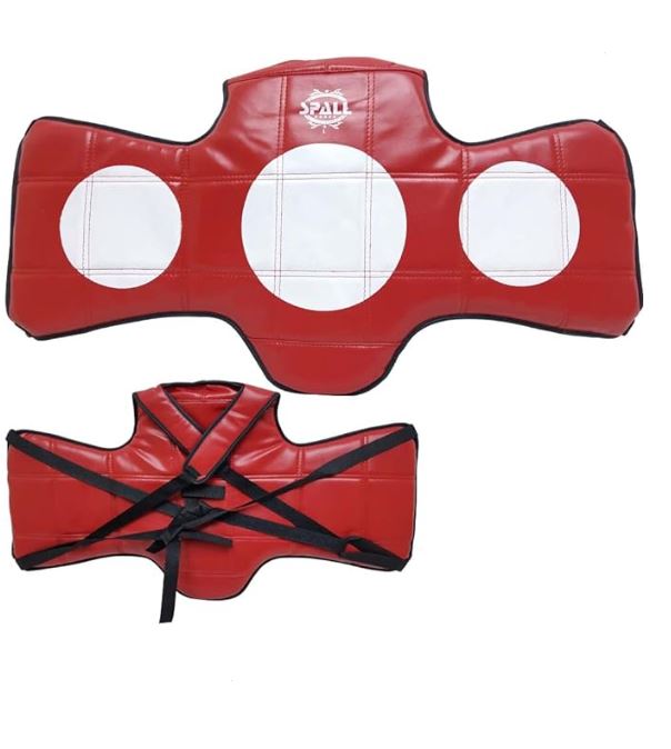 Boxing Chest Guard S M L XL Red Blue For MMA Body Protector Martial Arts Taekwondo Training(SI-1080)