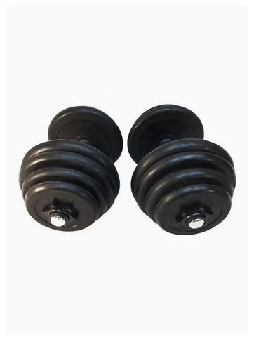 Spall Rubber Dumbbell 20 kg