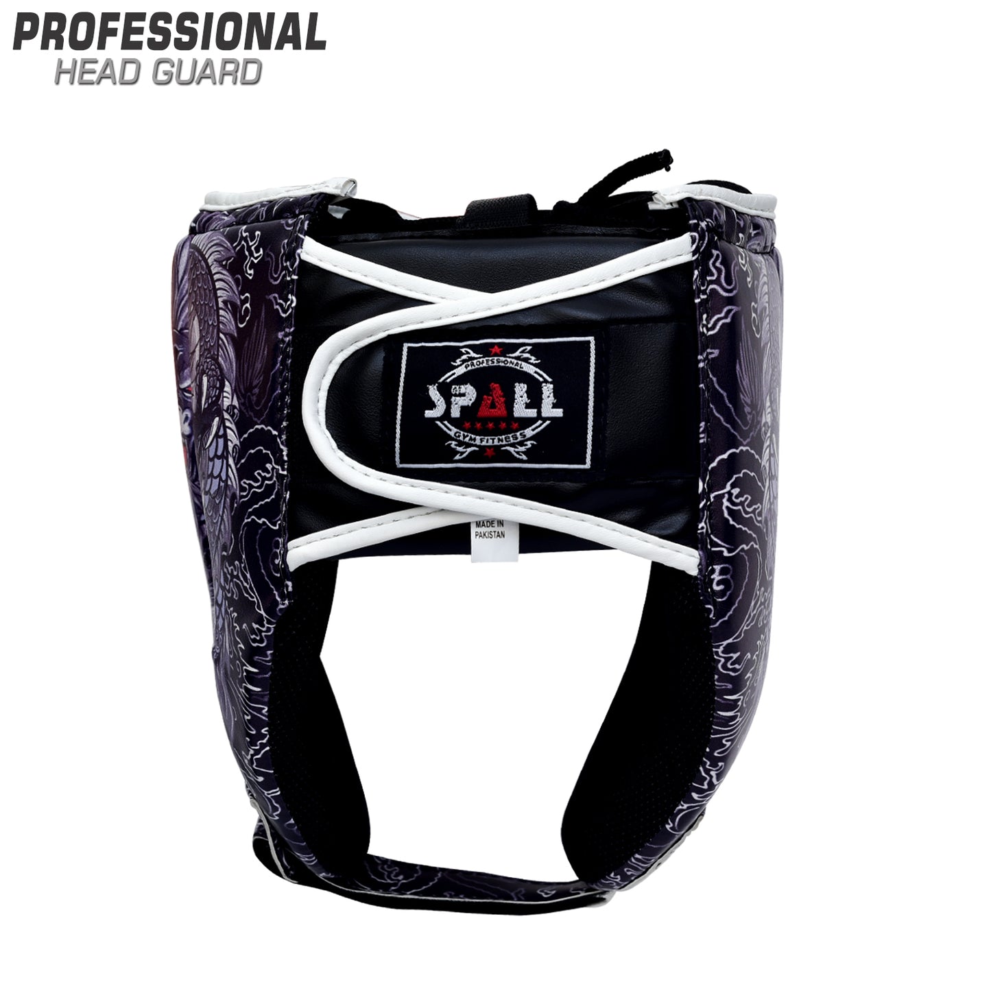 SPALL best Headguard DRAGON for Boxing MMA Training Headgear Kickboxing Head Gear Headgear for Muay Thai Grappling Sparring Kickboxing Karate Taekwondo Martial Arts Headgear(SI-1370)