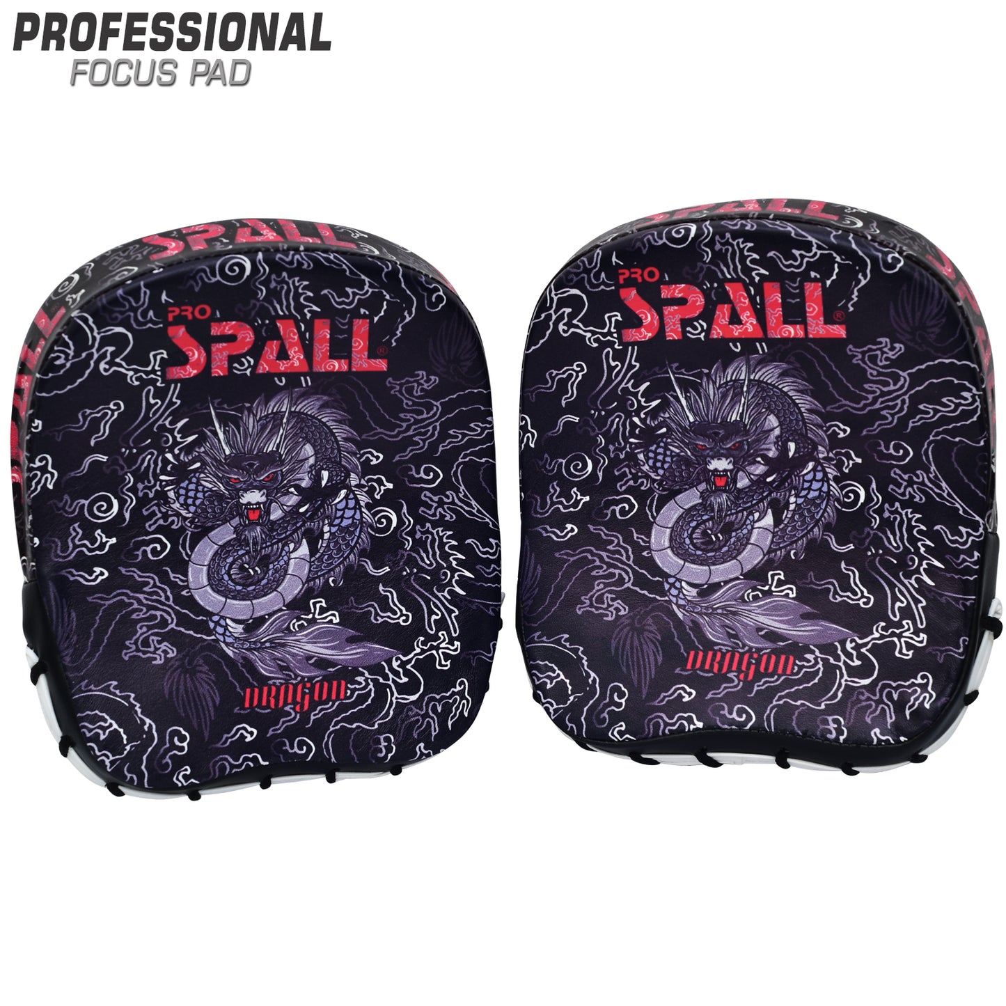 Focus Pad Blue Red Black for MMA Kickboxing Martial Arts Muay Thai Karate Boxing Punch Mitts Punching Pads Mitts Training Perfect for Men and Women By SPALL(SI-1256)