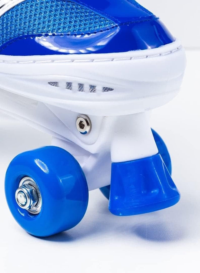 Kids Unisex Adjustable Four Wheel Roller Skating Shoes With Stopper Making it Easier for kids to Balance 238806