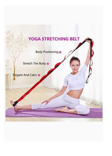 Spall Yoga Stretch Band Elastic Exercise Adjustable Multi Purpose Bullet Easy Flexibility Door Gym Fitness Weight Loss