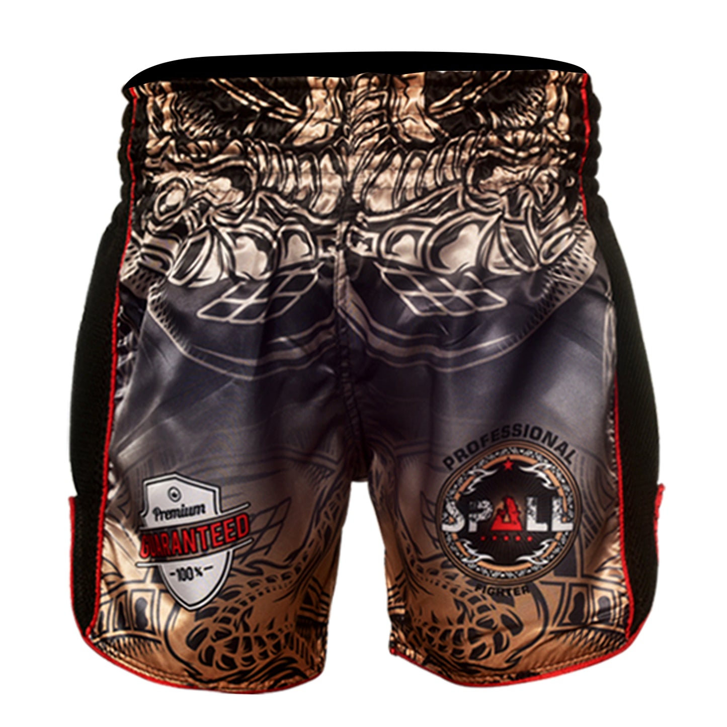 Spall Boxing Fury Shorts MMA Shorts For Training & Kickboxing BJJ Boxing Grappling And Combat Sports Fighting Shorts For Martial Arts Cage Fight Muay Thai