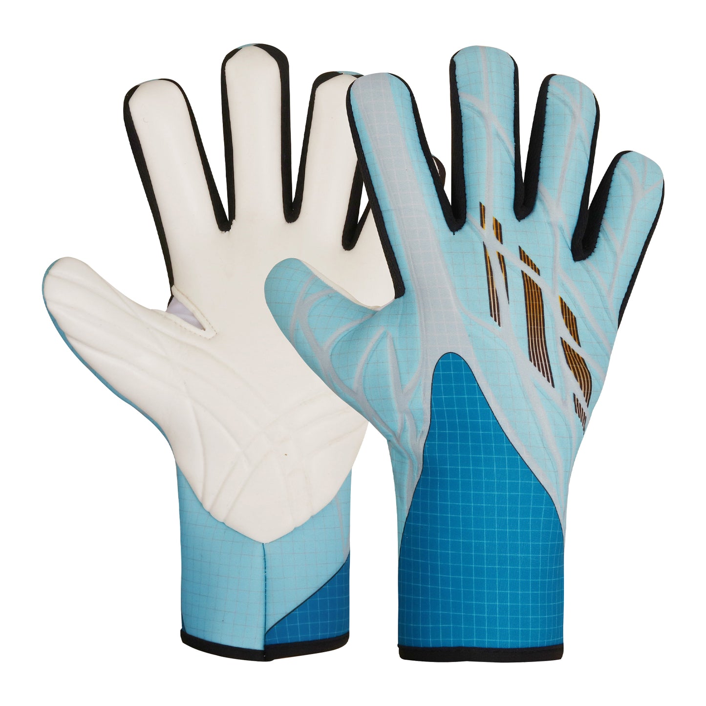 Strapless Professional Soccer Goalie Gloves Elite Play Goal Keeper Gloves For Unmatched Performance Provides Protection To Prevent Injuries For The Toughest Saves