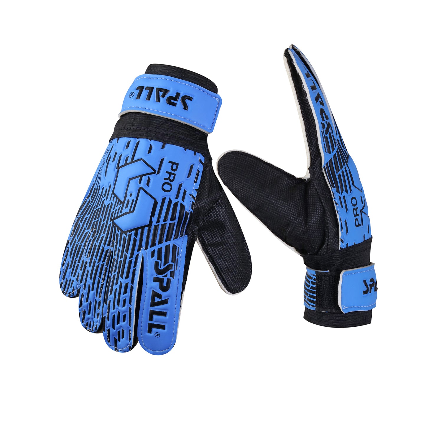 Goal Keeper Gloves Strong Grip With Finger Spine Double Wrist Protection Prevent Injuries For The Toughest Saves Goalie Training Gloves(GK-100)