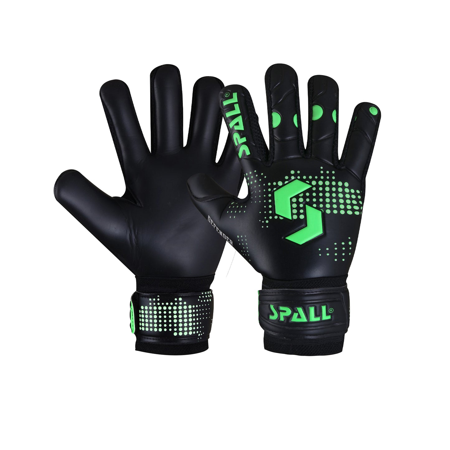 Goal Keeper Gloves Strong Grip With Finger Spine Double Wrist Protection Prevent Injuries For The Toughest Saves Goalie Training(GK-345)