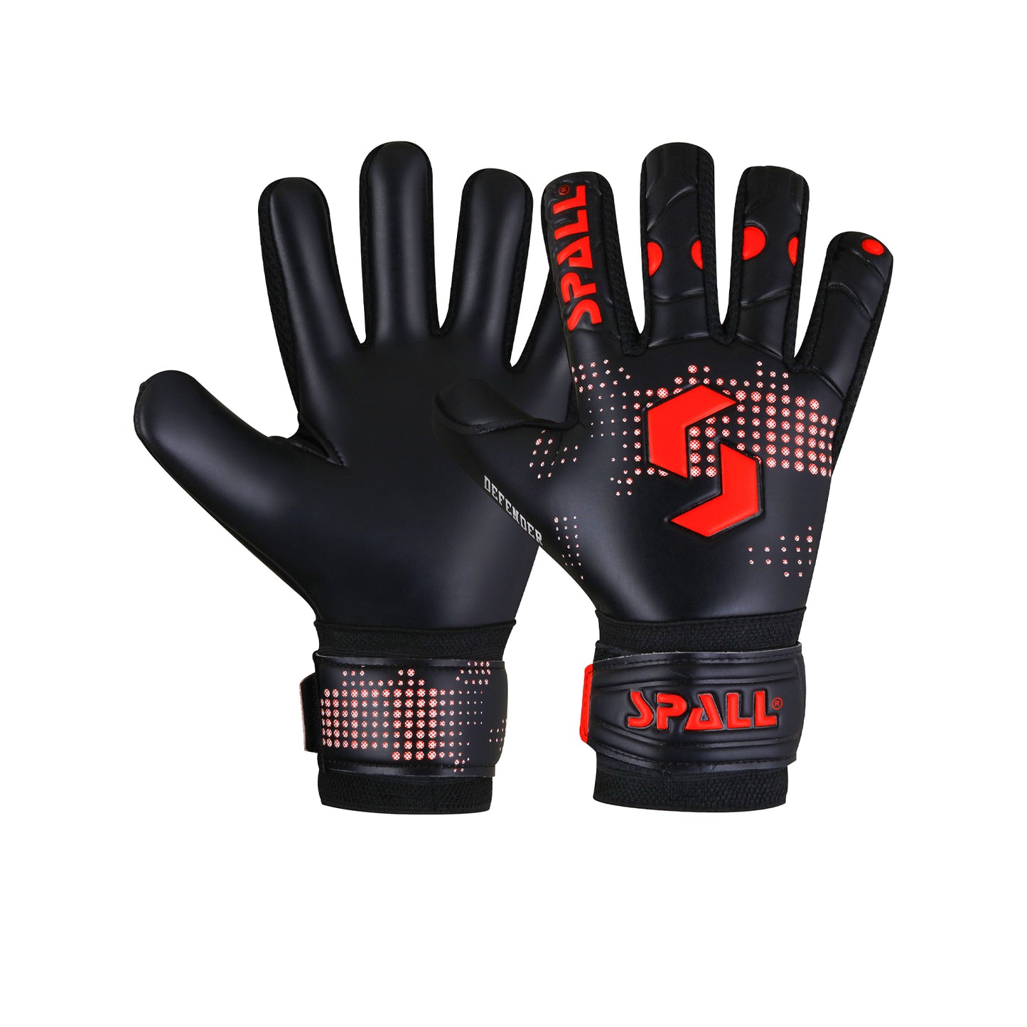 Goal Keeper Gloves Strong Grip With Finger Spine Double Wrist Protection Prevent Injuries For The Toughest Saves Goalie Training(GK-345)