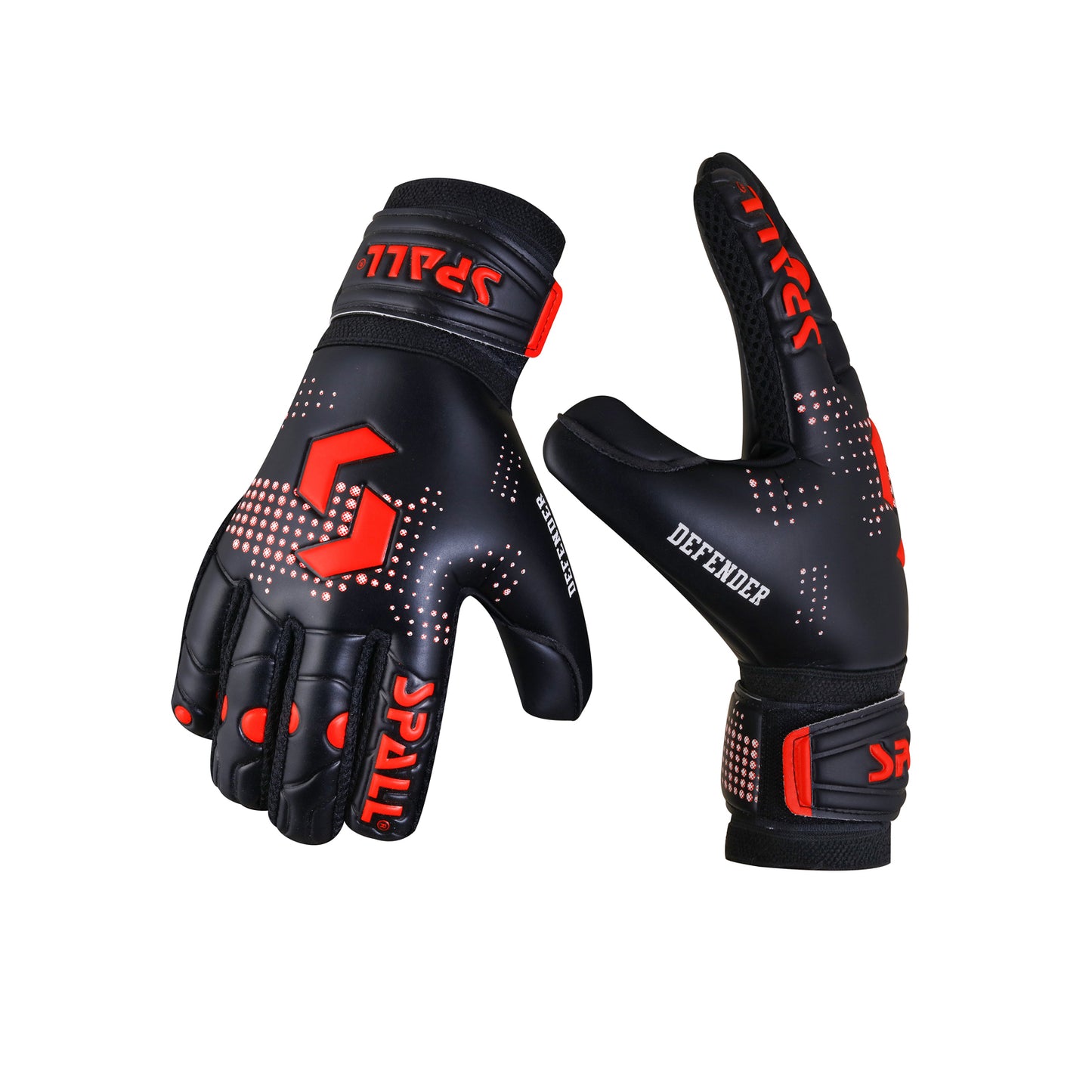 Goal Keeper Gloves Strong Grip With Finger Spine Double Wrist Protection Prevent Injuries For The Toughest Saves Goalie Training(GK-345)