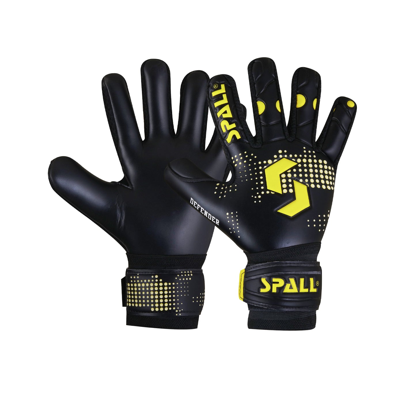 Goal Keeper Gloves Strong Grip With Finger Spine Double Wrist Protection Prevent Injuries For The Toughest Saves Goalie Training(GK-345)