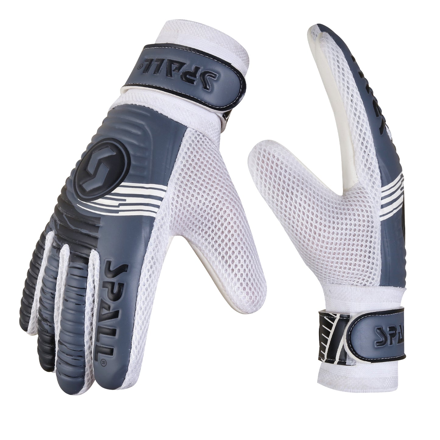 GoalKeeper Gloves Strong Grip For The Toughest Saves With Finger Spines To Give Splendid Protection To Prevent Injuries High Performance Pro Level Ideal For Men And Women(GK-120)