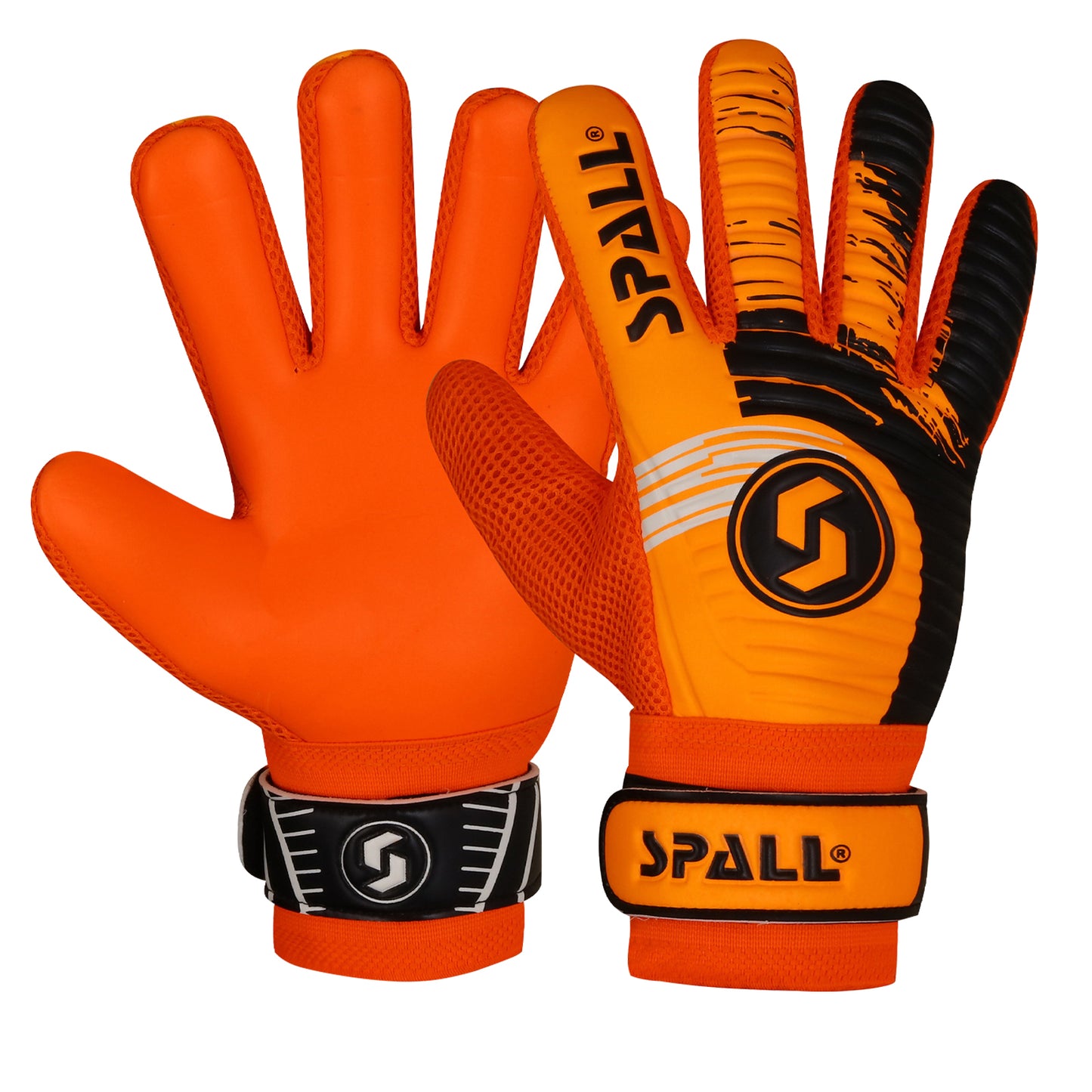 GoalKeeper Gloves Strong Grip For The Toughest Saves With Finger Spines To Give Splendid Protection To Prevent Injuries High Performance Pro Level Ideal For Men And Women(GK-120)