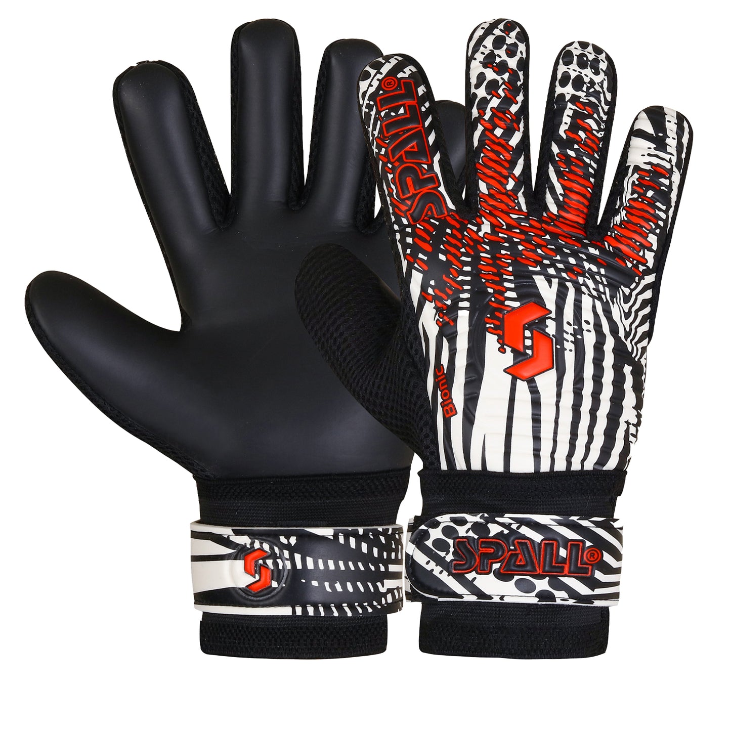 GoalKeeper Gloves Strong Grip For The Toughest Saves With Finger Spines To Give Splendid Protection To Prevent Injuries High Performance Pro Level For Men And Women(GK-120)