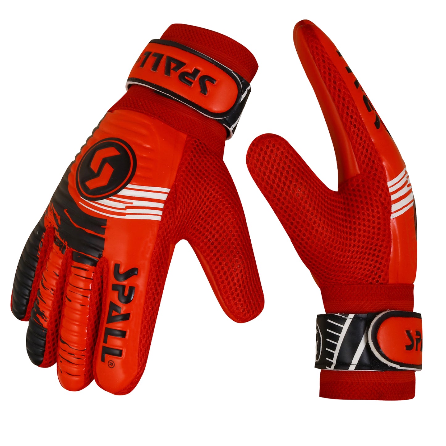 GoalKeeper Gloves Strong Grip For The Toughest Saves With Finger Spines To Give Splendid Protection To Prevent Injuries High Performance Pro Level Ideal For Men And Women(GK-120)