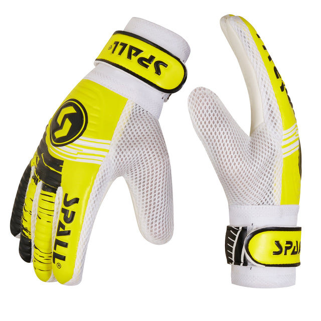 GoalKeeper Gloves Strong Grip For The Toughest Saves With Finger Spines To Give Splendid Protection To Prevent Injuries High Performance Pro Level Ideal For Men And Women(GK-120)