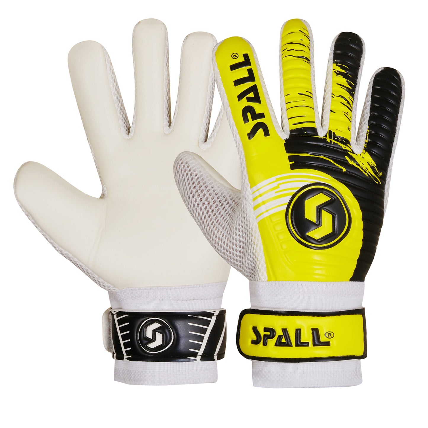 GoalKeeper Gloves Strong Grip For The Toughest Saves With Finger Spines To Give Splendid Protection To Prevent Injuries High Performance Pro Level Ideal For Men And Women(GK-120)