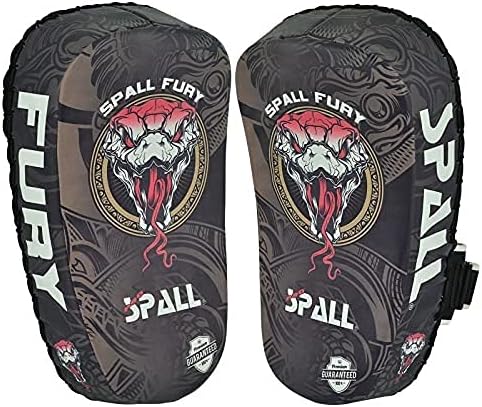 Kick Pad Pair Punching Pad Curved Strike Shield For Women And Men MMA, Kickboxing, Muay Thai Sparring Training