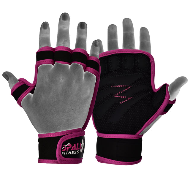 Ladies Weight Lifting Gloves For Fitness Powerlifting Gym Exercise Perfect For Training(SI-4084)