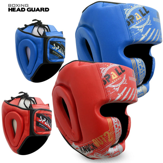 Boxing Head Gear Durable Fielder Premium Sports Accessories For Indoors And Outdoors For Sparring Grappling Martial Arts Kickboxing Taekwondo Karate(SI-1129)