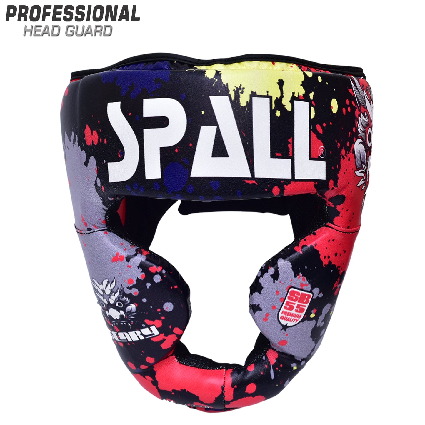 Head Guard S M L Green Black Red for Boxing Fighting Sparring Judo MMA Kickboxing Karate Muay Thai Training Safety Ear Protection for Men and Women By SPALL(SI-1229)