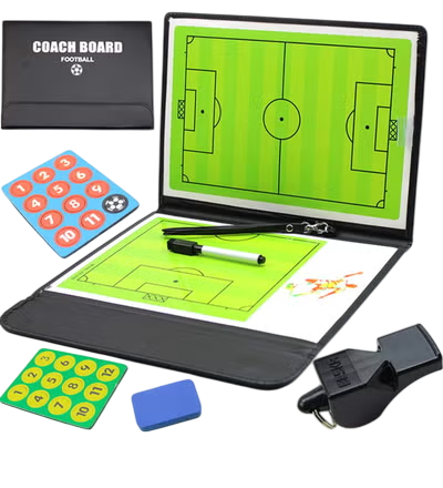 Soccer Coach Football Tactic Board Book Set