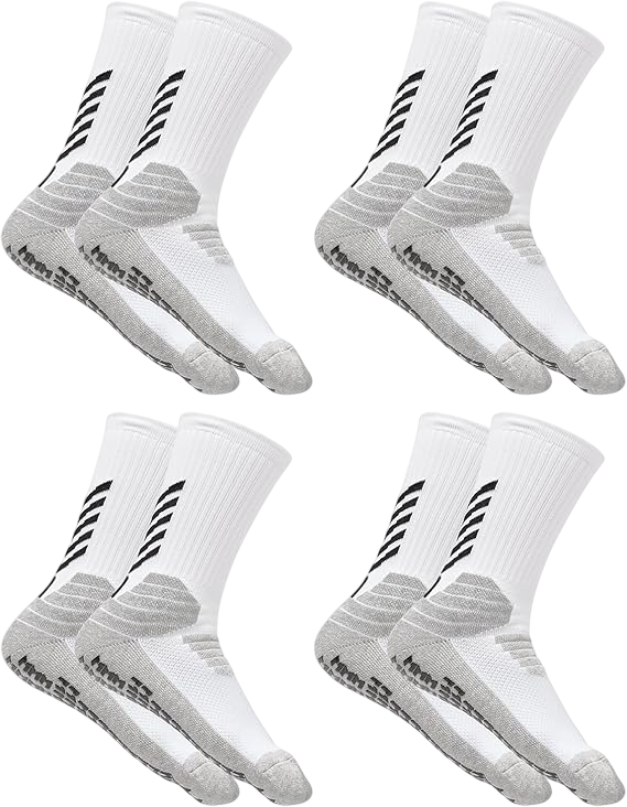 Mens Grip Socks Non Slip for Soccer,Hospital, Training,Anti Slip Grippers