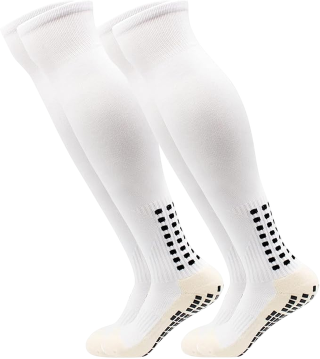 Unisex Adult Grip Soccer Socks for Men Knee soccer socks