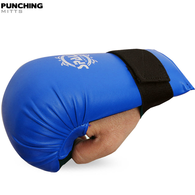 Karate Mitt For Kickboxing Boxing Martial Arts Muay Thai Fighting Coaching Karate Practice Training Ideal For Men And Women(SI-1050)