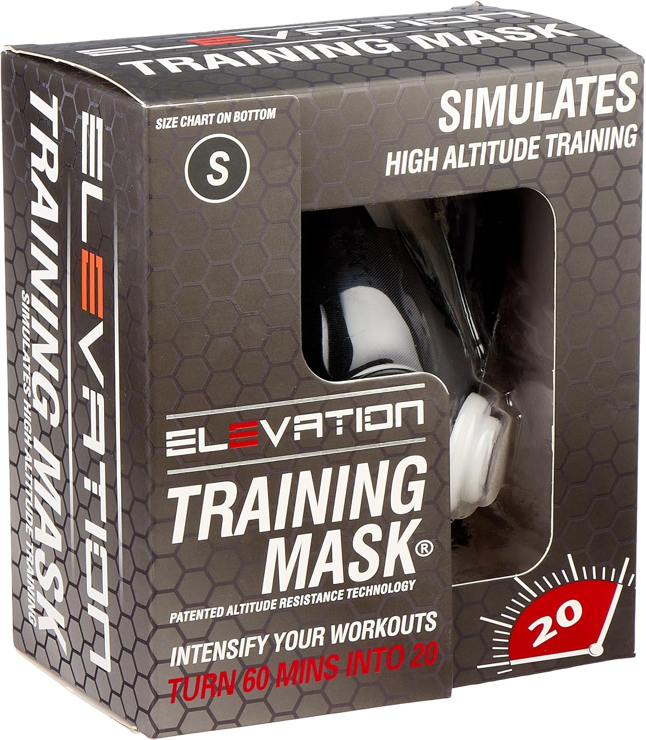 Training Mask With Three Resistance Valves Increase Your Sports Performance Multi Level Resistance Black For Weight Lifting Workout Running Fitness