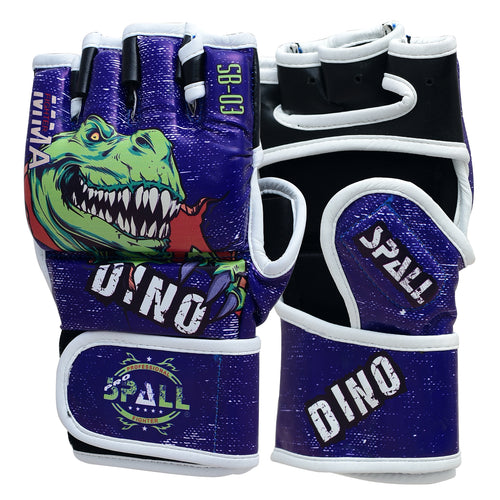 MMA Gloves Half Finger Grappling Gloves With Open Palms Punching Bag For Muay Thai Kickboxing Sparring Sanda Sparring Punching Bag Training And Combat(SI-2204)