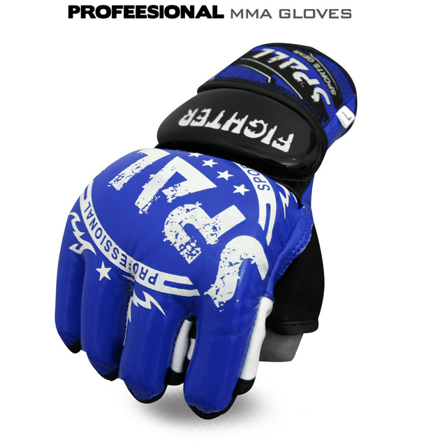 MMA Gloves Half Finger For Kickboxing Muay Thai Boxing Fighting Wrestling Sparring Sports Training For Men And Women(SI-1182)