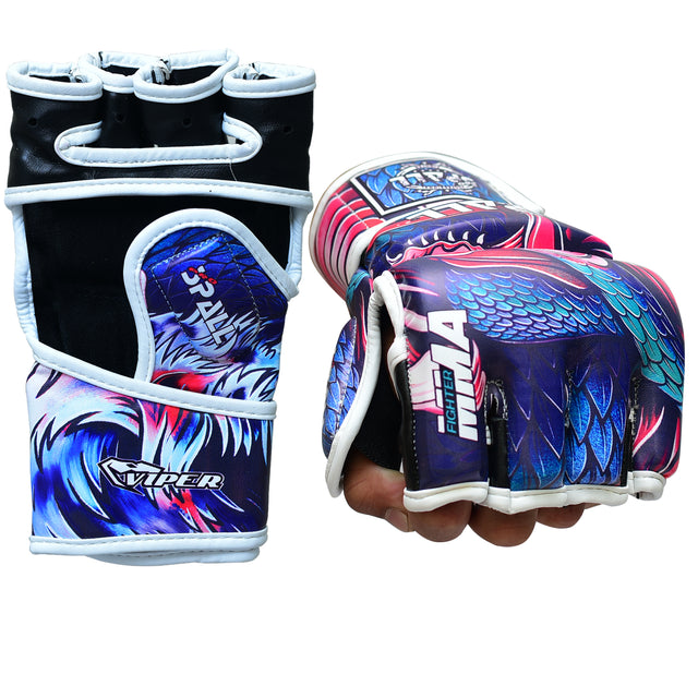 MMA Gloves Half Finger Grappling Gloves With Open Palms Punching Bag For Muay Thai Kickboxing Sparring Sanda Sparring Punching Bag Training And Combat(SI-2203)