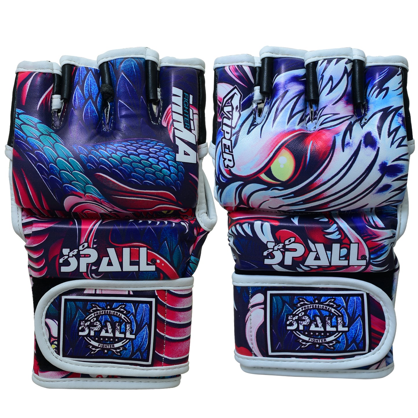 MMA Gloves Half Finger Grappling Gloves With Open Palms Punching Bag For Muay Thai Kickboxing Sparring Sanda Sparring Punching Bag Training And Combat(SI-2203)